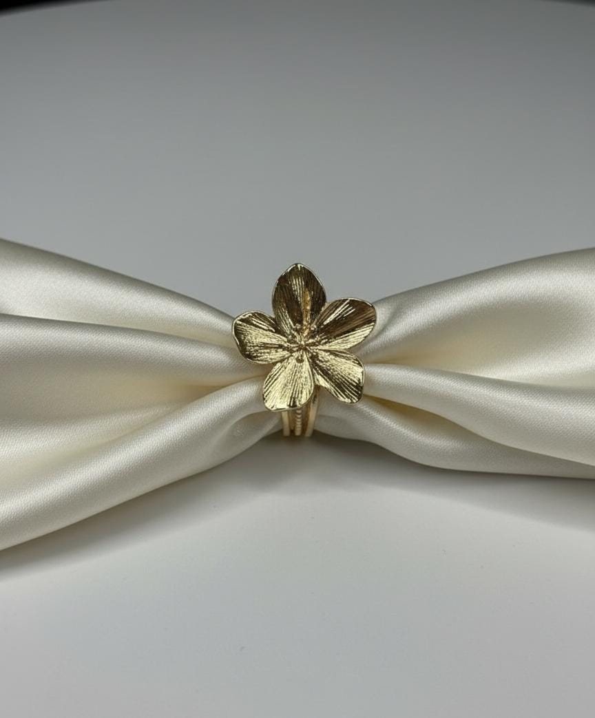 Anti-Tarnish Flora Luxe Ring